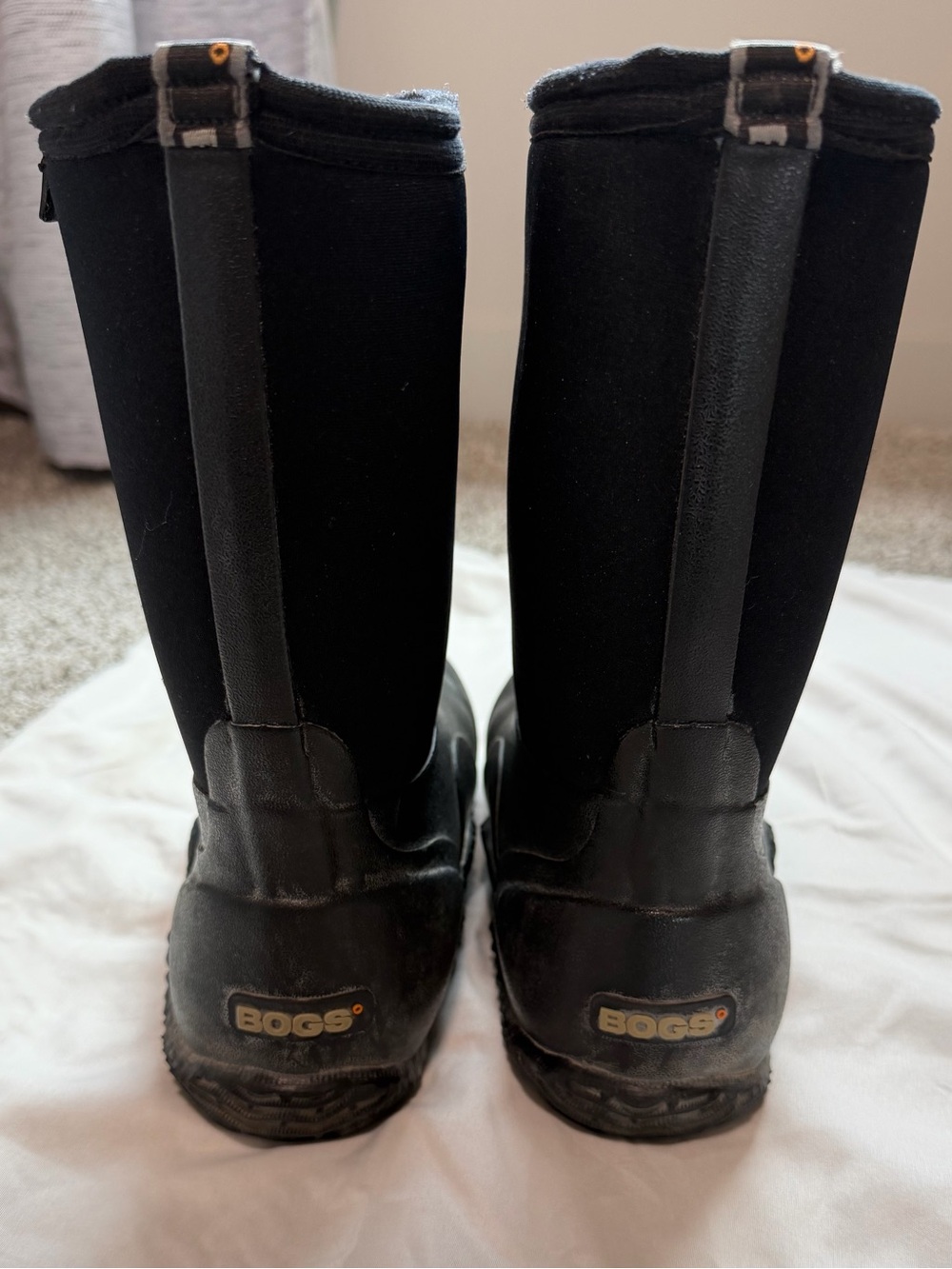 Bogs Black Tall Winter & Rain Boots